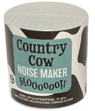 MOO COW CAN Noise Maker Sound