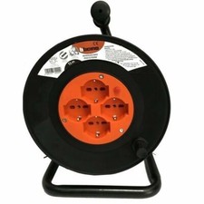 AVVOLGICAVO BTICINO PROLUNGA ELETTRICA 15 MT 4 PRESE BIVALENTI SCHUKO