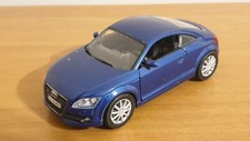 Modellino AUDI TT COUPE (2007) MotorMax scala 1/24 colore blu