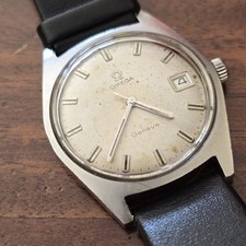 Omega Ref 136.041 Cassa Acciaio Fondello Vite Mov Cal. 613 Date Carica Manuale 