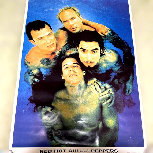 Red hot chili peppers poster - red,