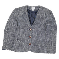 Giacca Classica A Bottoni Blu