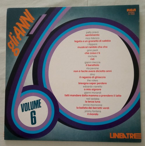 Gli anni lp - ",