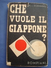 DOEMMING-TREVES-CHE VUOLE IL GIAPPONE-BOMPIANI 1935