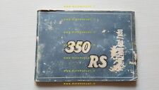 Benelli 350 RS 1977 manuale uso manutenzione libretto originale italiano