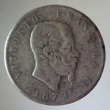 REGNO D'ITALIA 5 lire Scudo