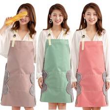 Grembiule impermeabile a righe antiolio cucina cottura regolabile salvietta mani grembiuli