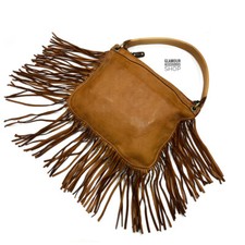 BORSA donna sacca FRANGE vera