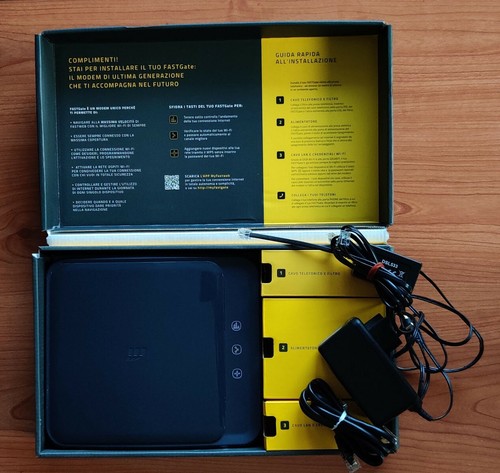 Modem router fastweb fastgate - modem,