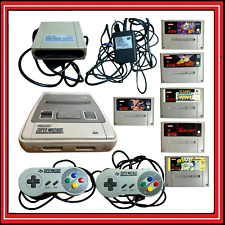 Console Super Nintendo SNES Originale + 6 Giochi + 2 Controller + Cavi Retrogame