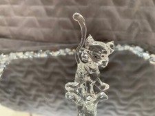 vintage murano art glass cat