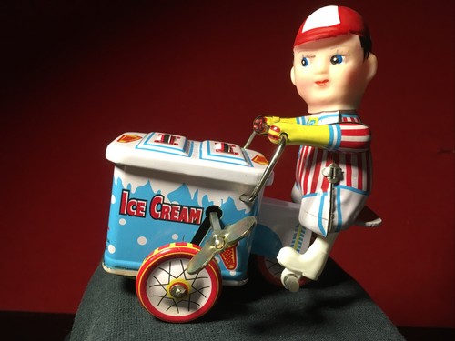 Venditore gelato vintage