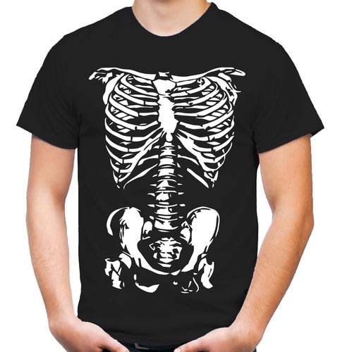 Shirt scheletro osso - t-shirt, |