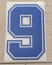NUMERO 9 PER MAGLIA CALCIO