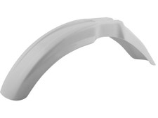 RACETECH - PARAFANGO ANTERIORE MOTOCROSS UNIVERSALE CON FORI DI FISSAGGIO BIANCO