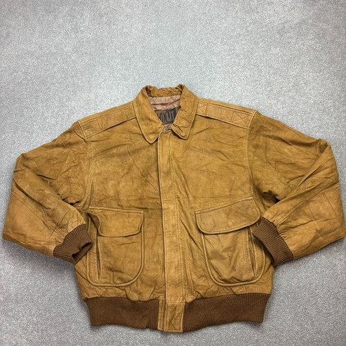 Giacca volante pelle adulto - in,