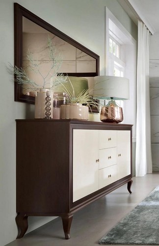 Lussuoso set pezzi - pezzi, credenza