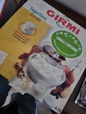 Girmi YG03 Yogurtiera, Temperatura di esercizio 42-50°C, 7 vasetti in vetro da 1