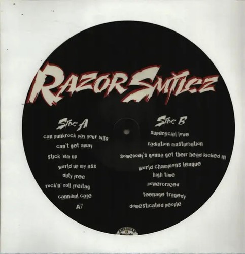 Picture disc razor - razor, kiss