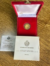 SAN MARINO 5 Scudi Oro 1992