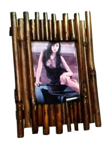 Bambù cornice legno foto - legno,