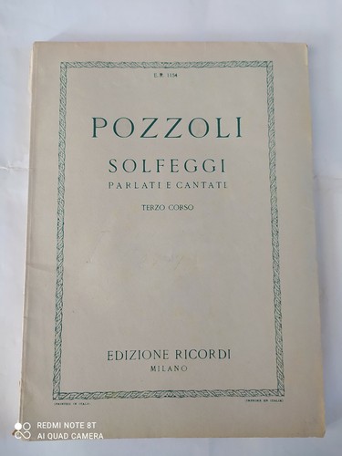 Pozzoli solfeggi parlati - pozzoli,