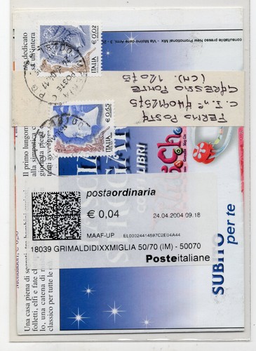 Lettera fermo posta donna