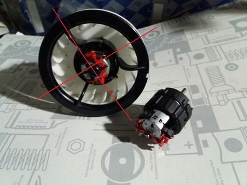 Ventilatore motore interno