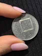 RARA MONETA 100 LIRE 1874 /