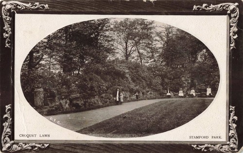 Croquet lawn stamford - croquet, park