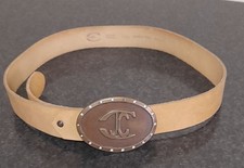 Cintura Vintage In Pelle