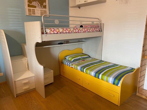 Cameretta con letto a - cameretta,