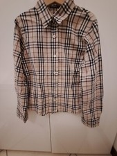Camicia Burberry tg 10 anni bambina