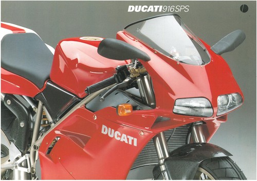 Prospectus ducati 916 - prospectus, sps
