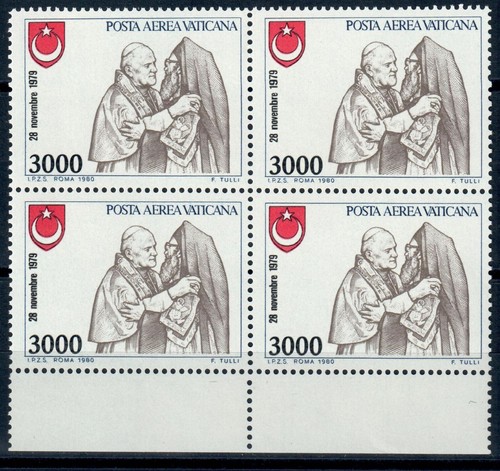Vaticano posta aerea 1980 - vaticano,