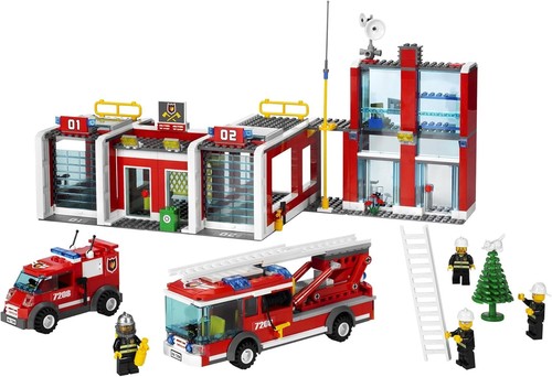 Lego city 7208 - city, la