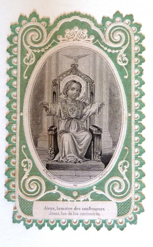 Santino holy card canivet - santino,