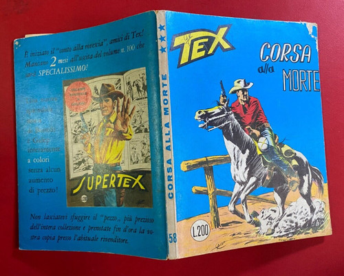 Tex tre stelle 58 - tex, n.58
