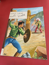 Albi di Capitan Miki tavola copertina originale n.128 Apal ottimo stato