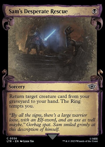 Mtg sam desperate rescue 556 - mtg, sam's