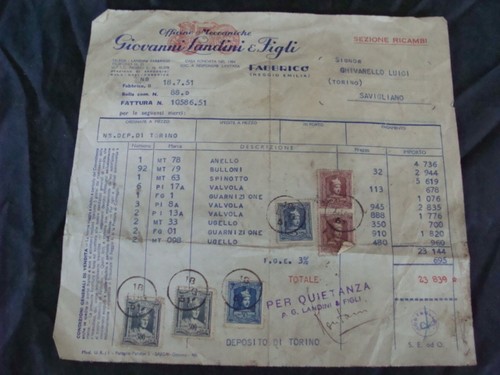 Fattura officine meccaniche - fattura,
