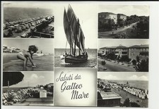 SALUTI DA GATTEO MARE VARIE VEDUTINE  BARCA DA PESCA