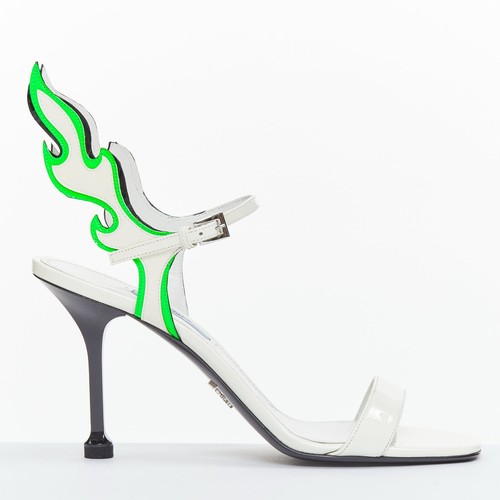 Sandalo tacco medio - prada, 2018