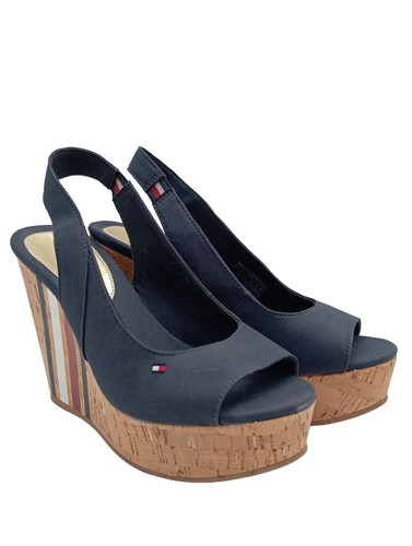 Tommy hilfiger sandalo - hilfiger, zeppa