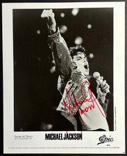 Signed photo of Michael