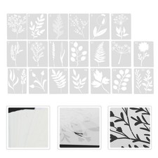 20 Sheets Stencil Parete Muro