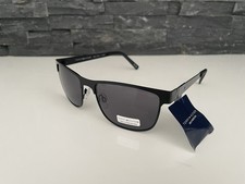 Occhiali da sole uomo originali Tommy Hilfiger metallo MP OM650 nero quadrato opaco