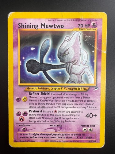 Shining mewtwo 109 105 - 109/105,