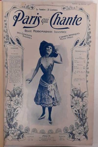 Paris qui chante 1903 annata - paris,