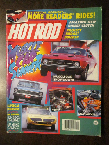 Hot rod magazine november - magazine,